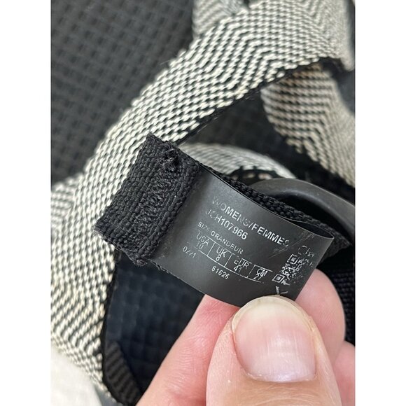 Chaco Zcloud 2 Excite B+W Comfort Adjustable Strap Womens Sz 10 JCH107966W - Picture 8 of 15